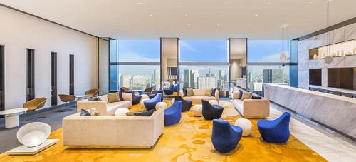 Hotel lobby
